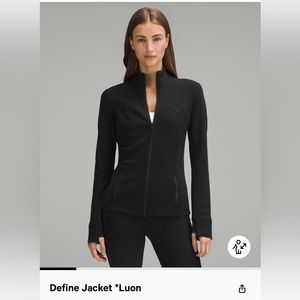 NEVER WORN Lululemon Define Zip Up